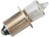 Gluehlampe 5.2V 850mA Taschenlampenbirne Prefocus P13.5s