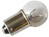 Gluehlampe 6V 5W (14x25mm) Ba9s Kugelform