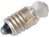 Gluehlampe 3.7V 300mA (9.5x24mm) E10 Linsenform OSRAM 3644