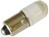 Glimmlampe 220V Fluorenscent Gelb (10x28mm) T3-1/4 Ba9s