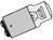Neon Glow Lamp 380VAC (14x30mm) Ba15d