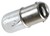 Neon Glow Lamp 220V Fluorescent Red (16x52mm) Ba15d