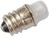 Glimmlampe 220V Fluorenscent Gruen (14x30mm) E14 Roehrenform