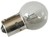 Gluehlampe 6V 10W (25x42mm) Ba15s Kugelform