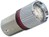 Multi LED 48VDC (10x25mm) Ba9s mit 8 roten LED LD0803D48R