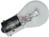 Autolampe 12V 18W (25x48mm) Ba15s Kugelform