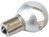 Gluehlampe 28V 26W (25x51mm) Ba15s Kugelform Kuppenspiegel