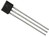 Hall Effect Switch 3-Pin SIP ALLEGRO Type A1220LUA-T