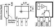 Hall Effect Switch MSIP-3 Type A3144EU
