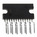 2x 12W Stereo Car Radio Power Amplifier SIL-13 Type TDA1510