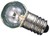 Blink-Gluehlampe Kugelform E10 4.8V 500mA 2400mW