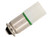 LED-Lamp Midget Grooved T1-3/4 28VAC/DC Red Bailey LG1601C28R