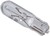 Gluehlampe 12V 83mA (5x20mm) T5 W2x4.6d Glassockel 2321
