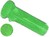 Einsteckfassung gruen rund 12,5mm