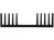 Heat Sink 37.5mm long Assmann=V4432D Fischer=SK 04 37,5 CB SA