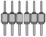PCB 20-Pin Connector Straight Solder Tail Single Row P=2.54mm