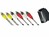 Video-Kabel 2m 21p-Scart-Stecker -> 6 Cinchstecker