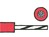 Schaltlitze DESCAFLEX T-70 (LiY) 0.50mm2 rot 100m