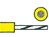 Schaltlitze H05V-K (LiY) 0.50mm2 gelb 1000m