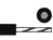 Schaltlitze Halogenfrei H05Z-K (LiY) 0.50mm2 schwarz 100m