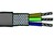 Netzkabel H05VV-F Td 3x1mm2 LNPE geschirmt grau
