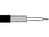 Neutrik Gitarrenkabel 1x0.22mm2 schwarz