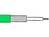 Neutrik Gitarrenkabel 1x0.22mm2 gruen