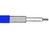 Neutrik Gitarrenkabel 1x0.22mm2 blau