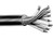 Lautsprecher-Kabel Speakonflex 8x2.5mm2 schwarz