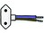 Kabel Tdlf 2x0,75 3m weiss Typ26 isoliert > offen