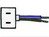 Netzkabel SPT 2xAWG18 2m weiss Typ USA/2203 > offen