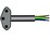 Mains Cable 3x0.75mm2 Grey 2m T12/open