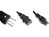 Y-Netzkabel Stecker T12 1,5m bis Y je 0,5m auf C5 und C13