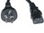 Mains Cable China 3x1mm2 GB1002 to IEC60320/C13 3m Black