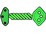Spiral Cord 3x1mm2 Green 0.65m<2.5m T12 SEV1011 to T13 SEV1011