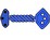 Spiral Cord 3x1mm2 Blue 0.65m<2.5m T12 SEV1011 to T13 SEV1011