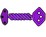 Spiral Cord 3x1mm2 Purple 0.65m<2.5m T12 SEV1011 to T13 SEV1011