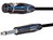 Mikrofonkabel schwarz 10 Meter mit NC3FXX-BAG/NP2X-BAG  asymmetr