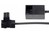 Telefon-Verlaengerungskabel T+T89-FCC6/4 5m schwarz