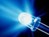 5mm LED blau Kurzkopf 120mcd glasklar
