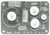 Frequenzweiche 3-Wege 8-Ohm 100/150W 12dB 165x23x110mm