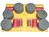 Frequenzweiche 2-Wege stereo 8-Ohm 100/140W 18/12dB 200Hz 170x23
