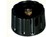 Knopf schwarz 28mm Achse=6mm