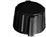 Knebelknopf schwarz 21mm Achse=6mm