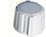 Knebelknopf grau 21mm Achse=6mm