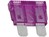 Auto-Flachsicherungseinsatz 3A 32V 6.3x0.8mm violett