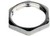 Hexagon Locknut M25x1.5 Nickel-Plated Brass Lapp 52103030