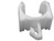 Capacitor Holder D=8mm Snap-Type CPHL-8S-V0