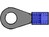 Cable Lug/Terminal Ring Form Suitable M4 Insulated with Crimp Te
