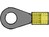 Cable Lug/Terminal Ring Form Suitable M5 Insulated with Crimp Te